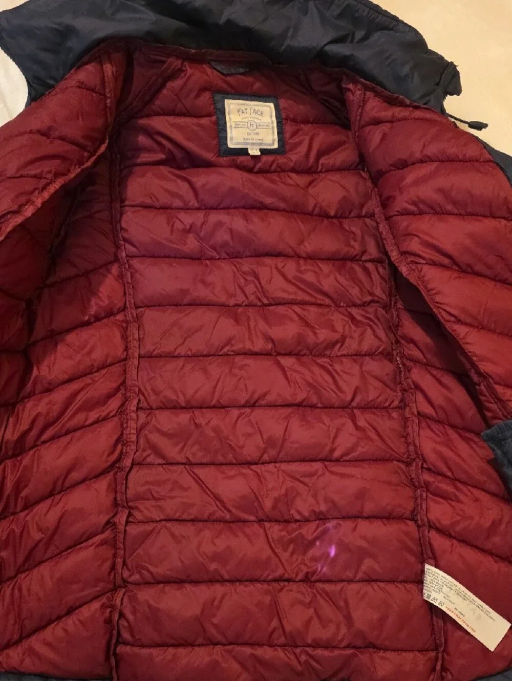 Fat Face quilted lightweight